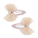 Large Tutu Bow Hair Clips