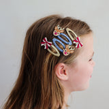 Rudolf and Bow Hair Clips