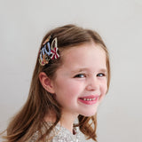 Rudolf and Bow Hair Clips