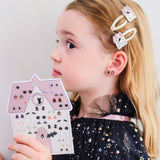 Haunted House Stick On Earrings