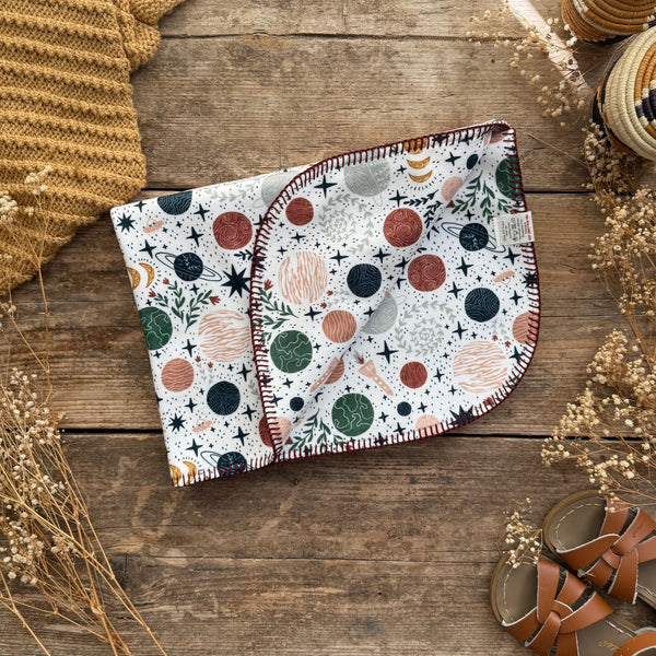 Cosmic Eco Fleece Pram Blanket