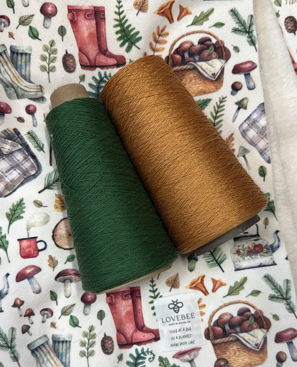 Wellie Walk Teddy Blanket