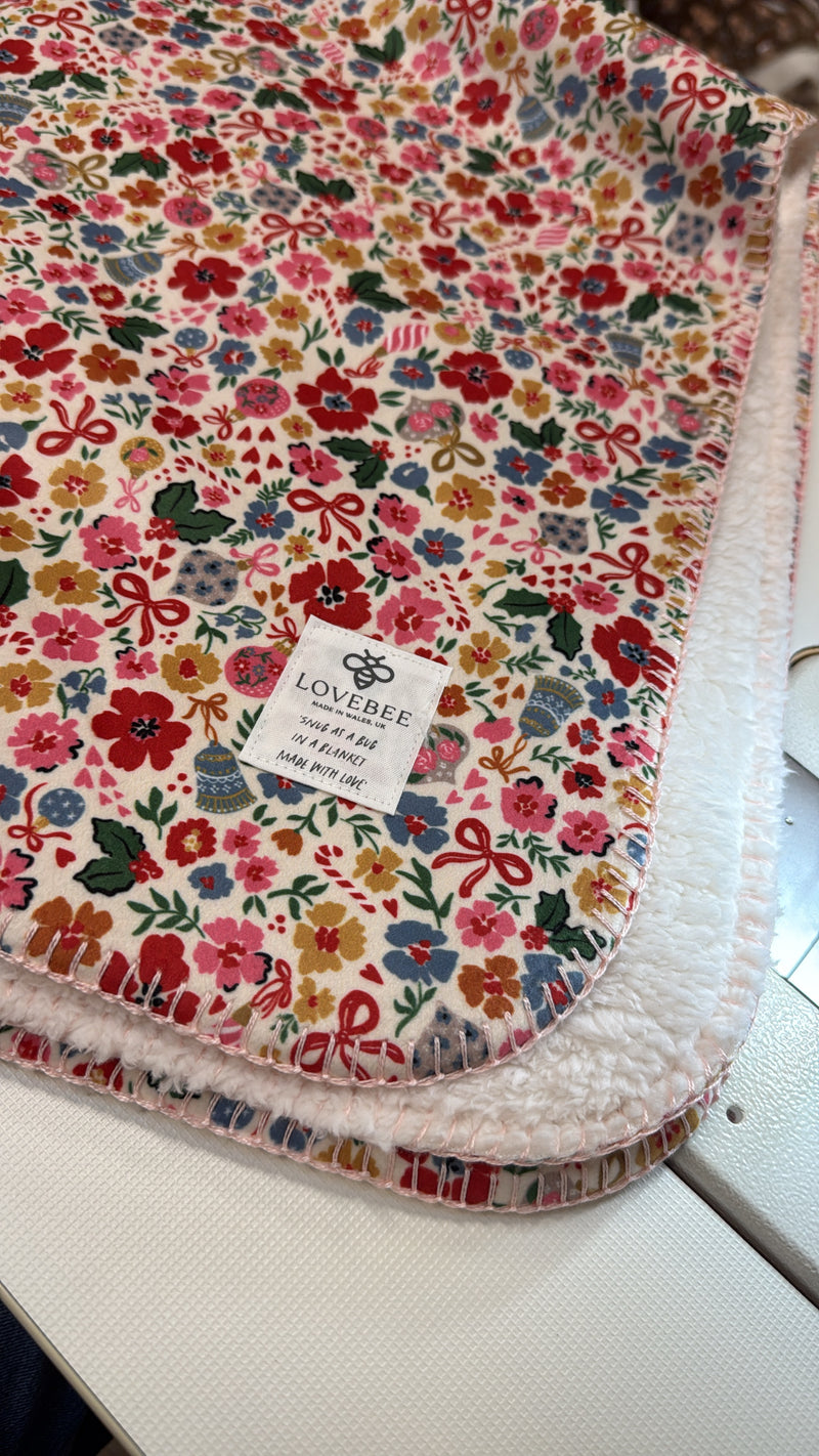 Merry Meadow Teddy Blanket