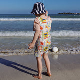 Summer Art Short Romper