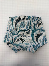 Whale Waves Shorts | Imperfect Print | Ready To Post