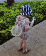 Summer Art Short Romper
