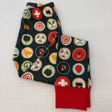 Wilderness Badges (Night) Slim Leggings | Stock