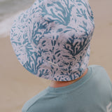 Coral Bucket Sun Hat
