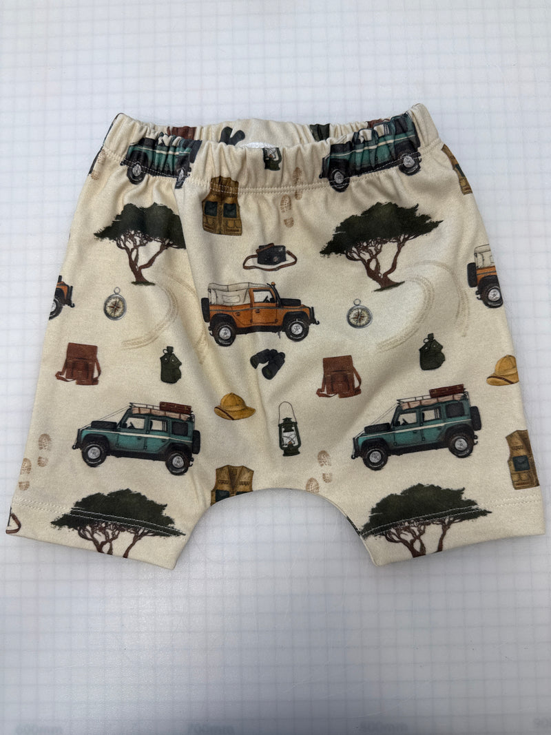 Safari Harem Stitched Shorts | Ready To Post