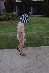 Summer Art Short Romper