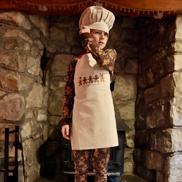 Can't Catch Bee Fairtrade Cotton Junior Craft Apron