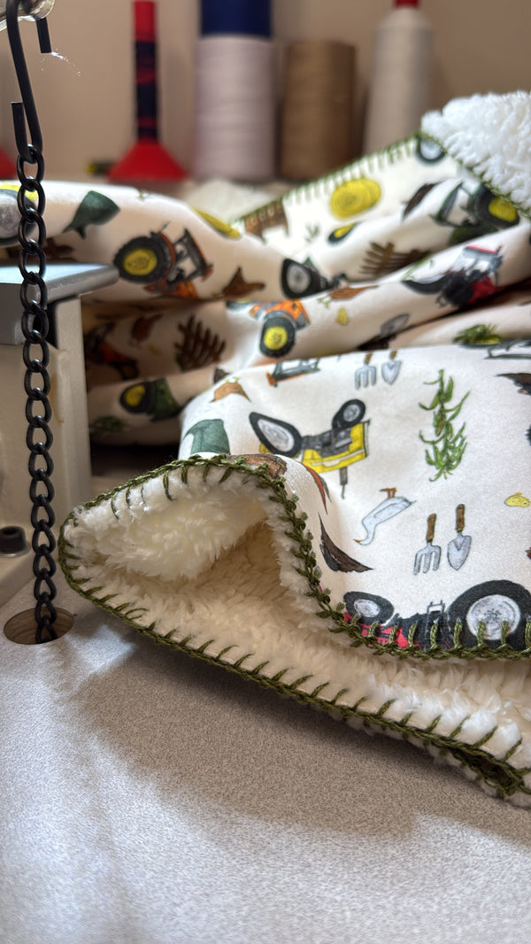 Katies Farm Teddy Blanket
