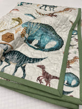 Dawn Of The Dino Baby Quilt