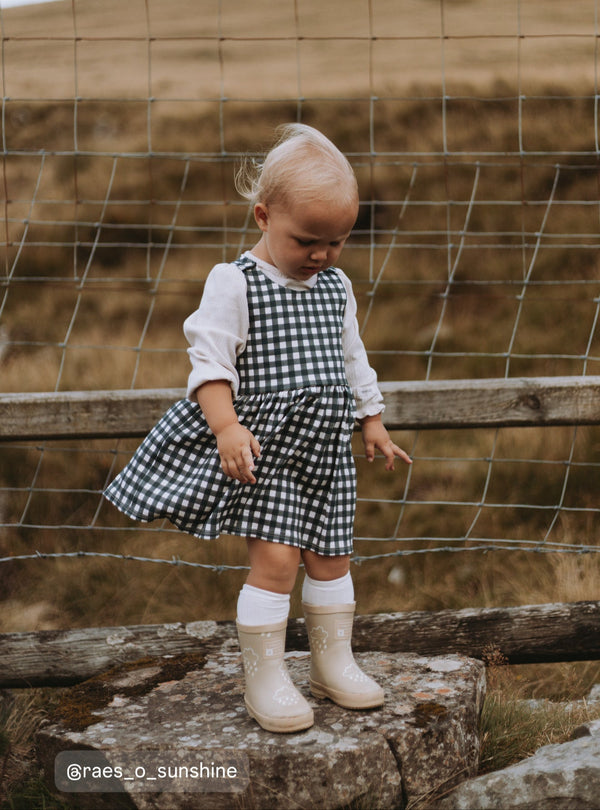 Evergreen Check Dress