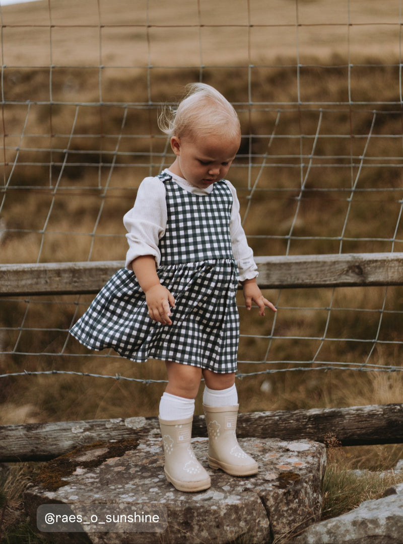Evergreen Check Dress