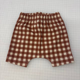 Cinnamon Check Shorts | Stock