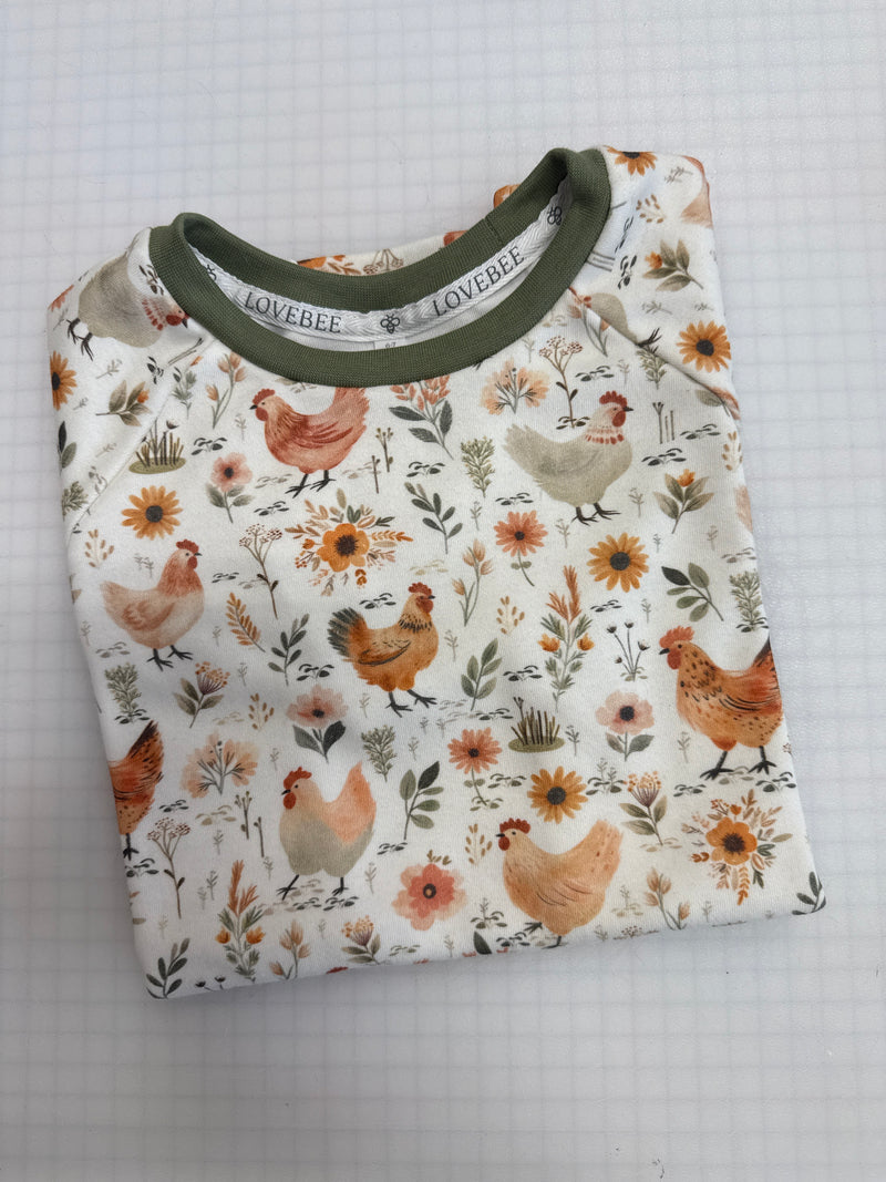 Chicken Meadow Short T-Shirt | Ready To Post