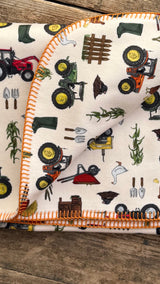 Katies farm Eco Fleece Pram Blanket