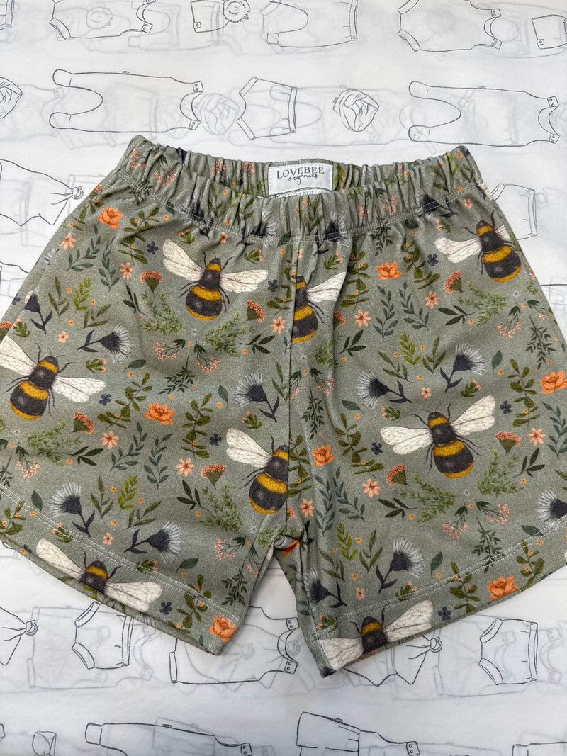 Forest Bee And Botanicals Stitched Shorts | Ready To Post