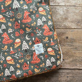 Foxes Tales Teddy Blanket