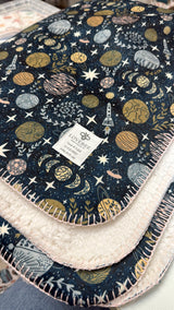Cosmic Night Teddy Blanket