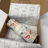 Snappy Friends Organic Double Gauze Swaddle