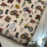 Katies Farm Teddy Blanket