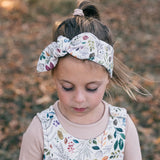 Botanical Sprigs Knot Bow Headband