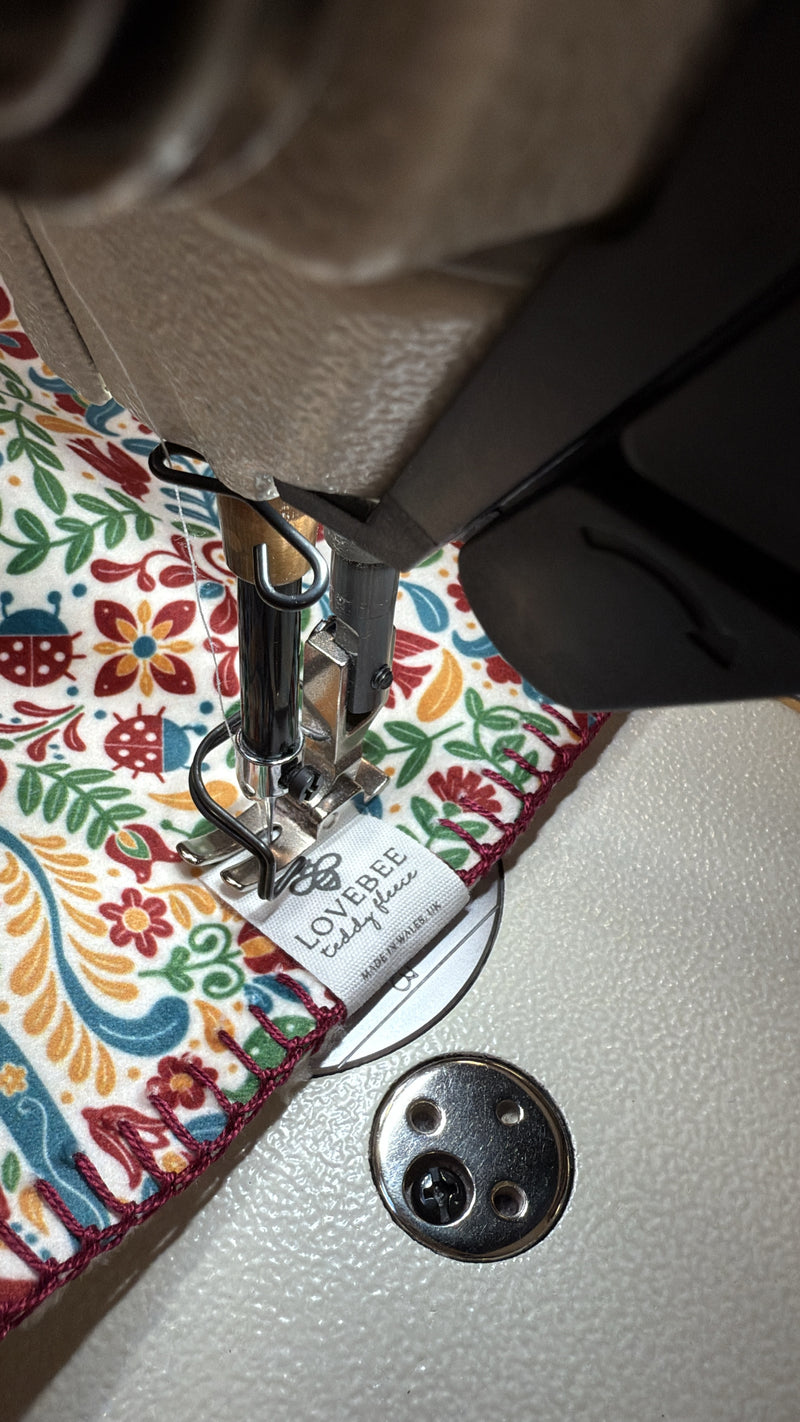 Carousel Teddy Blanket