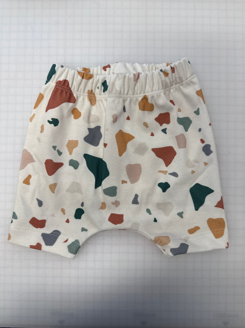 Terrazzo Harem Stitched Shorts | Ready To Post