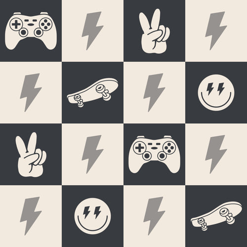 Gaming Slim Rolled Shorts