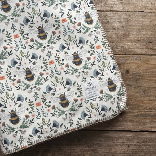 Bee and Botanicals Teddy Blanket