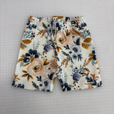 Mustard Floral Shorts | Stock