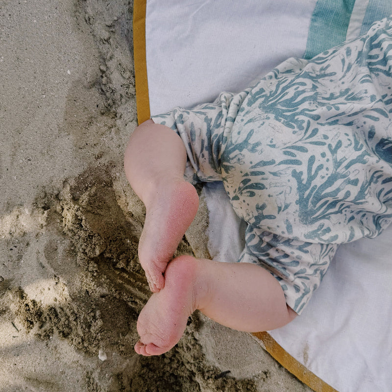Coral Short Romper