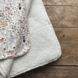 Honey Blooms Teddy Blanket