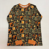 Spooky Stamps Long Sleeve T-Shirt | Stock