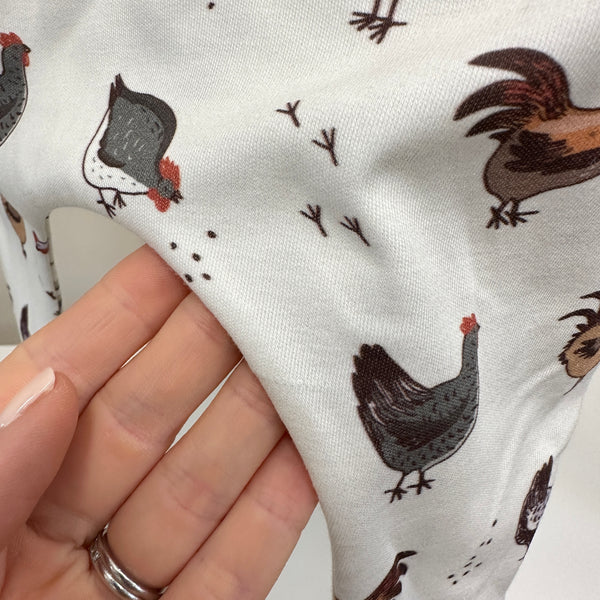 Perfectly Imperfect #73 | Hens Long Romper | 9-12 Months