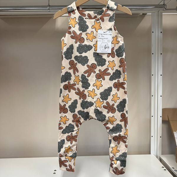 Perfectly Imperfect #74 | Gingerbread Crafts Long Romper | 12-18 Months