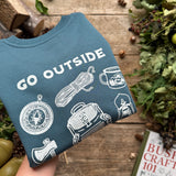 Go Outside Design T-shirt, Hoodies and Sweatshirts