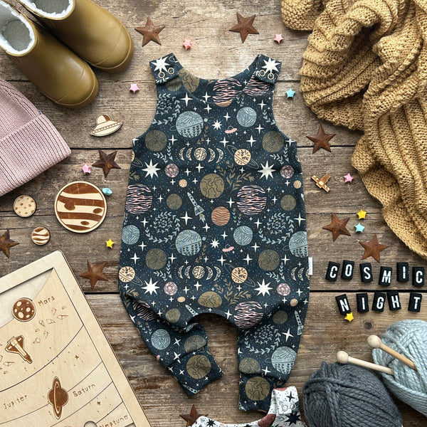 Cosmic Night Long Romper | Ready To Post