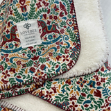 Carousel Teddy Blanket