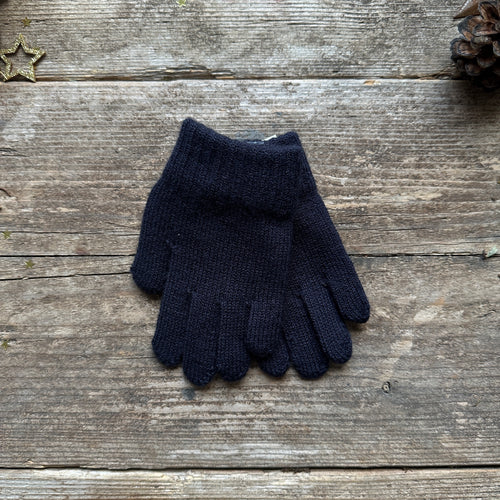 Classic Gloves | Navy Blue