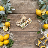 Mustard Gingham Knot Bow Headband
