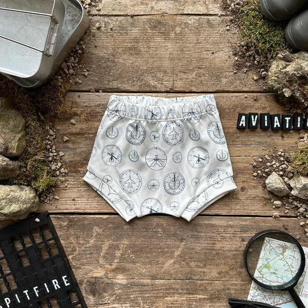 Cockpit Dials Cuffed Shorts | Ready To Post