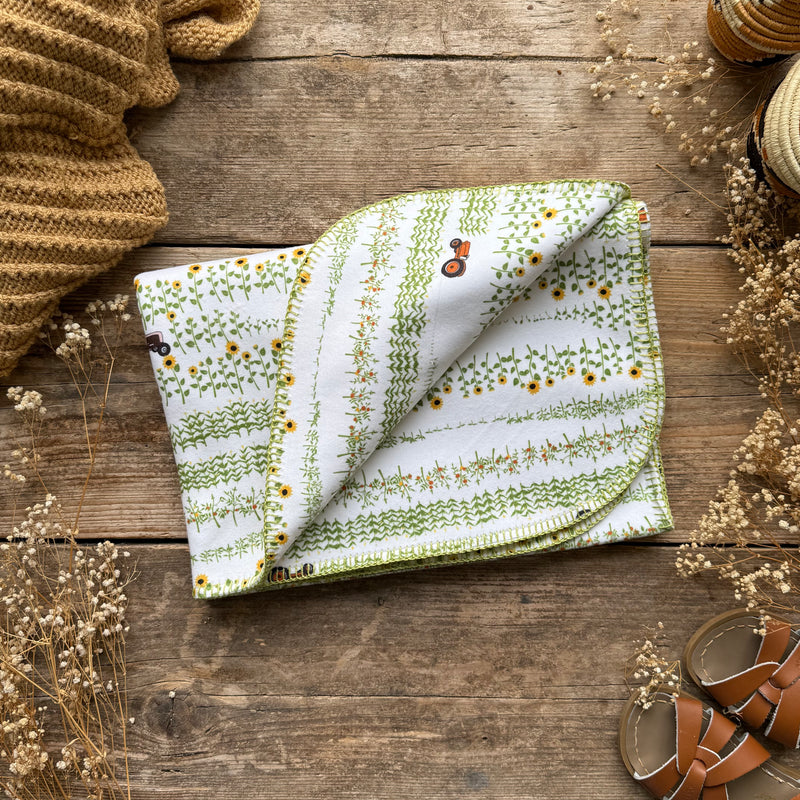 Crop Cycle Eco Fleece Pram Blanket