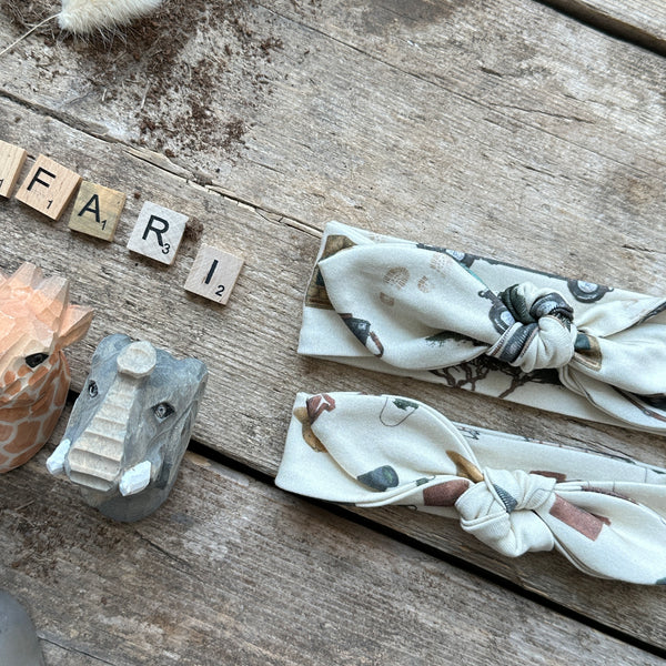Safari Knot Bow Headband