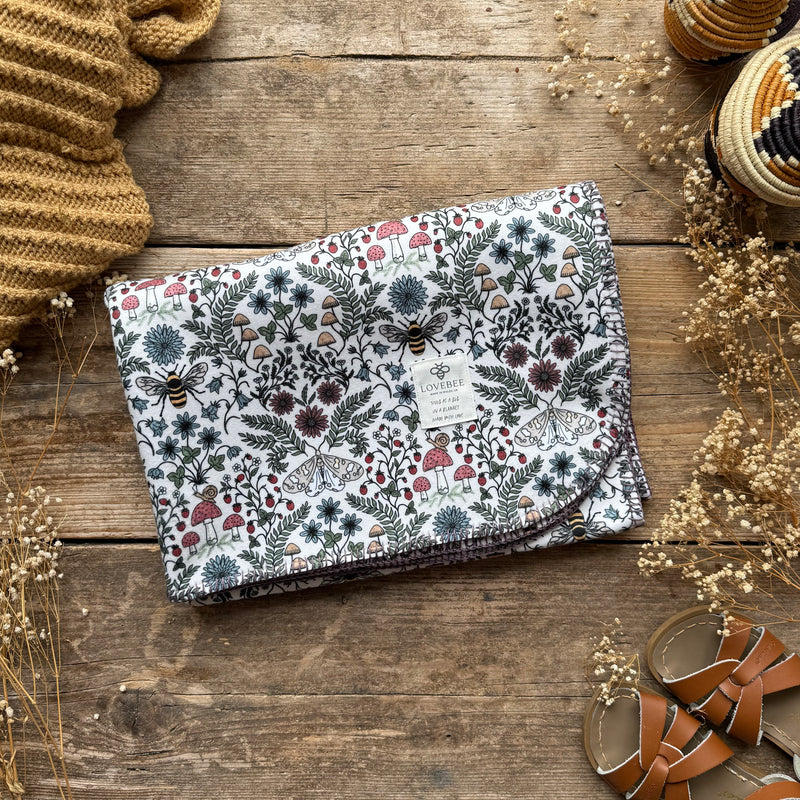Nature's Pace Eco Fleece Pram Blanket