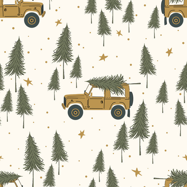 Tree Farm Truck Womens BeeJamas | Cosy Long