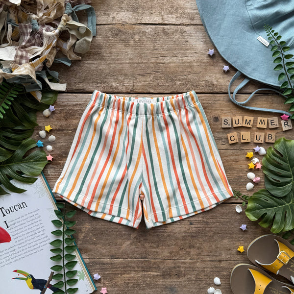 Wavy Stripe Shorts | Ready To Post