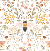 Honey Blooms Teddy Blanket